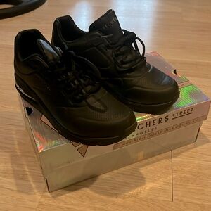 Women’s Size 9.5 Skechers UNO 2 Black *Excellent Condition*